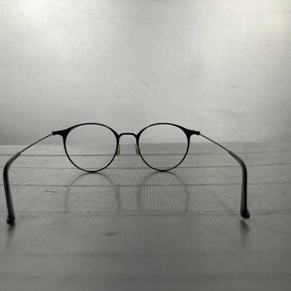 Ray-Ban RB 6378 2904 Black Round Metal Eyeglasses FRAMES ONLY 49[]21-145